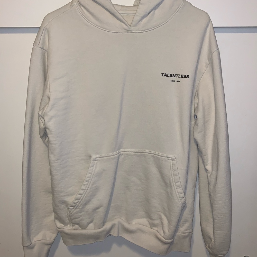 Talentless Bone colored hoodie